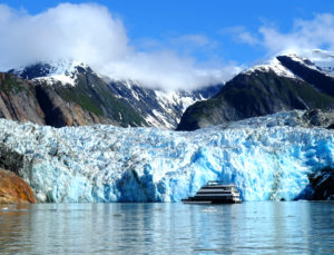 View of an Alaskan Glacier
