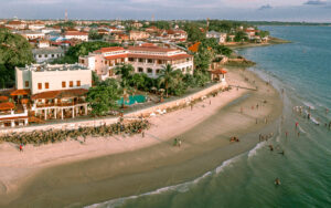 Serena Hotels - Birds Eye View with Coastline